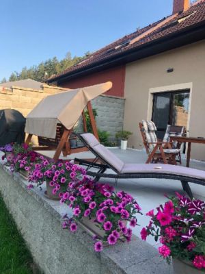 Náhradní stříška na dřevěnou houpačku