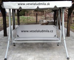 Náhradní sedák  + opěrka 174 cm x 49 cm