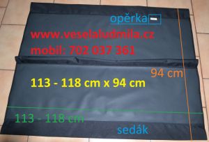 Sedák  113 - 118 cm x 94 cm