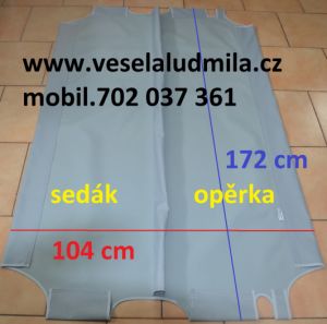 Sedák 172 cm x 104 cm 